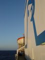 Click for Fullsize. (600 x 800) Company Logo on the port-funnel. (Summer 2003) Photo: Marco Schäfer