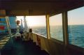 Click for Fullsize. (800 x 528) Sunset at sea....Winter 2003/2004. Photo: Salomon Kaukiainen